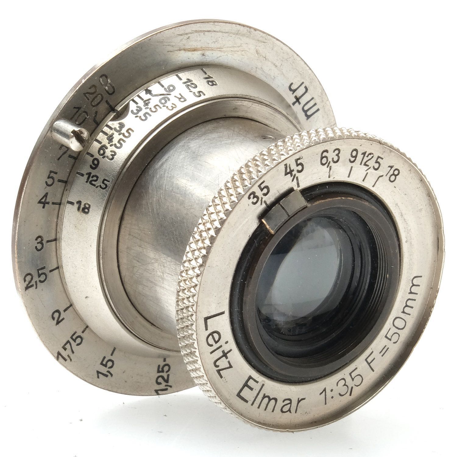 Leica Leitz Nickel Elmar 50mm #4283380 大感謝価格 icqn.de