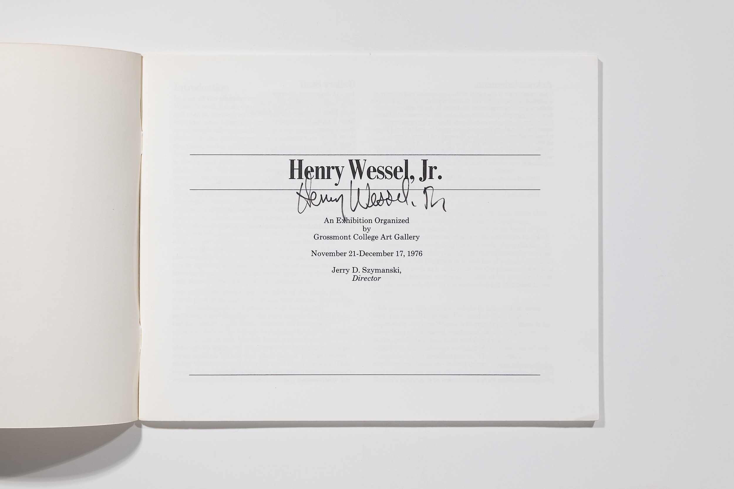 Henry Wessel Jr. - Grossmont College Catalog Image 3