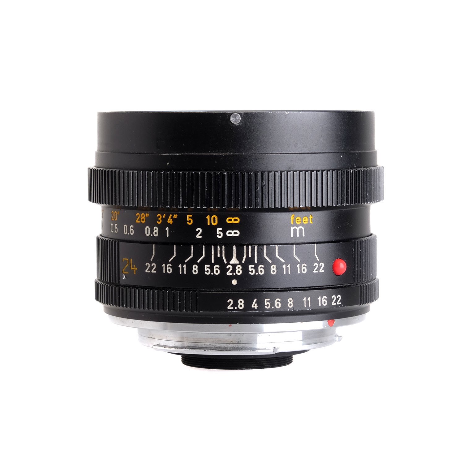 Leica Black Leather Lens Case for 28-70mm f3.5-4.5 Vario Elmar R Lenses 