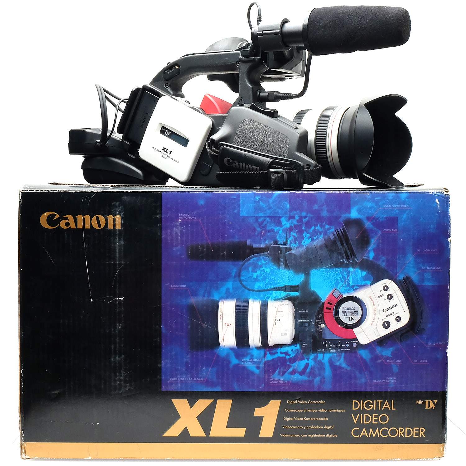 Canon Xl1 Ntsc Minidv Camcorder 2 Lenses Boxed Camera West