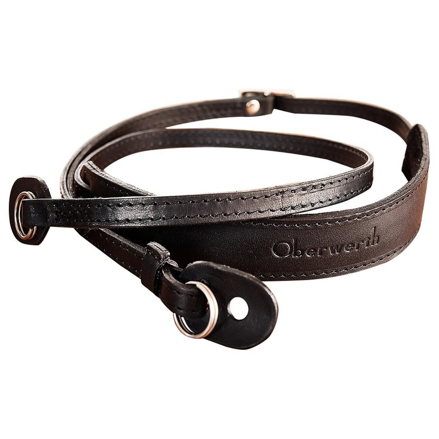 Oberwerth Mosel Cow-Hide Black Leather Strap